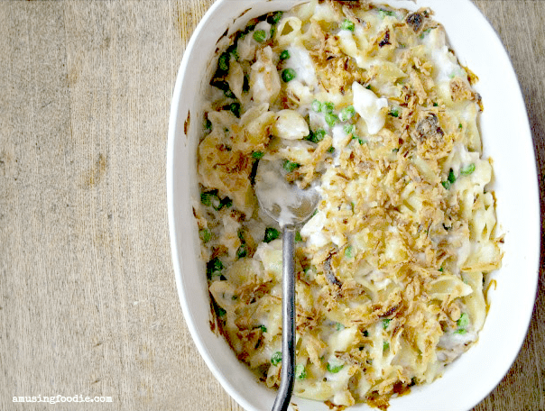 Chicken noodle casserole is a comforting throwback meal that's easy to make, and perfect to feed a crowd.