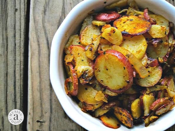 Delicious crispy roasted potato medley with herbs, perfect for gatherings and comforting meals.