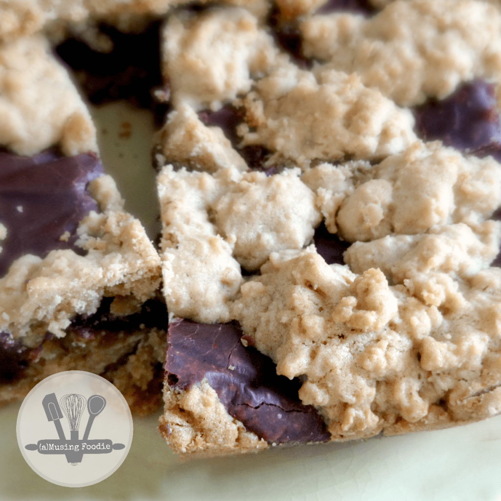 Decadent chocolate oatmeal bars layered with rich dark chocolate, perfect for any sweet craving.