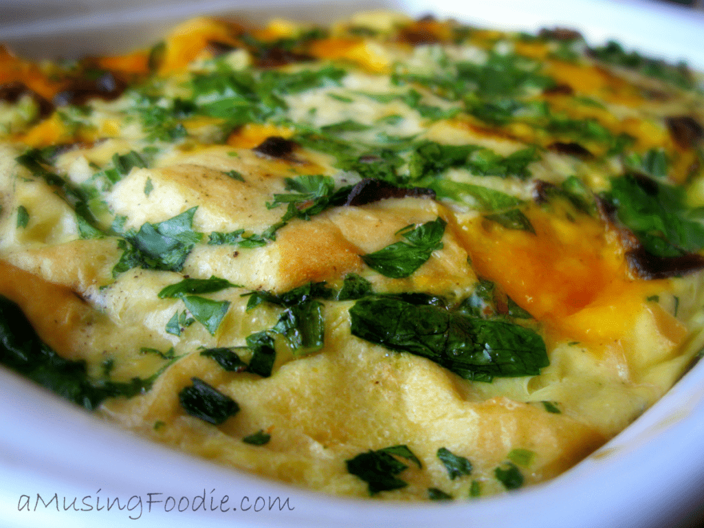 Delicious spinach and bacon egg casserole, perfect for brunch or cozy dinners.