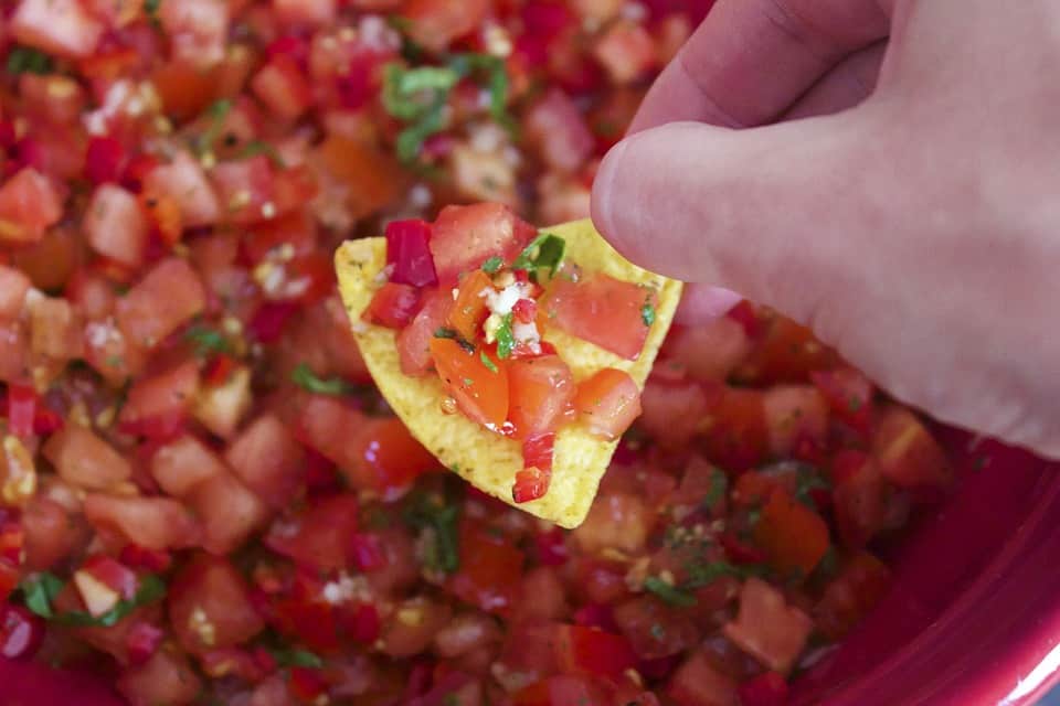 Homemade Salsa - sooo good!