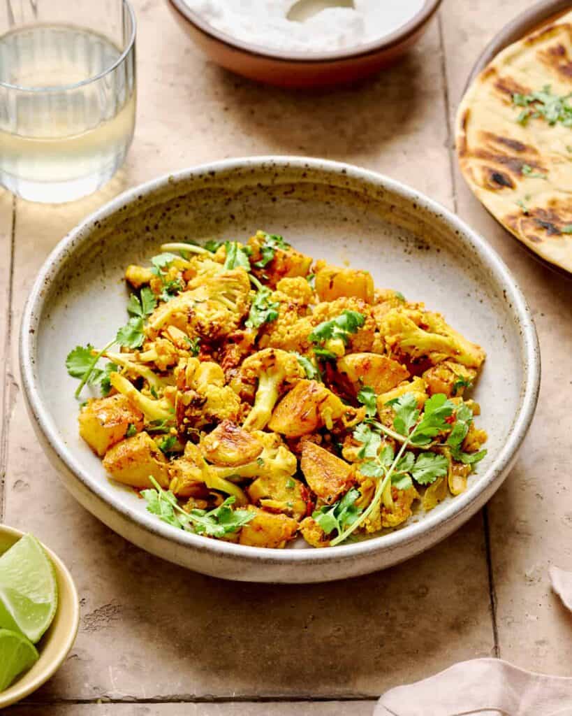 Aloo Gobi in bowl