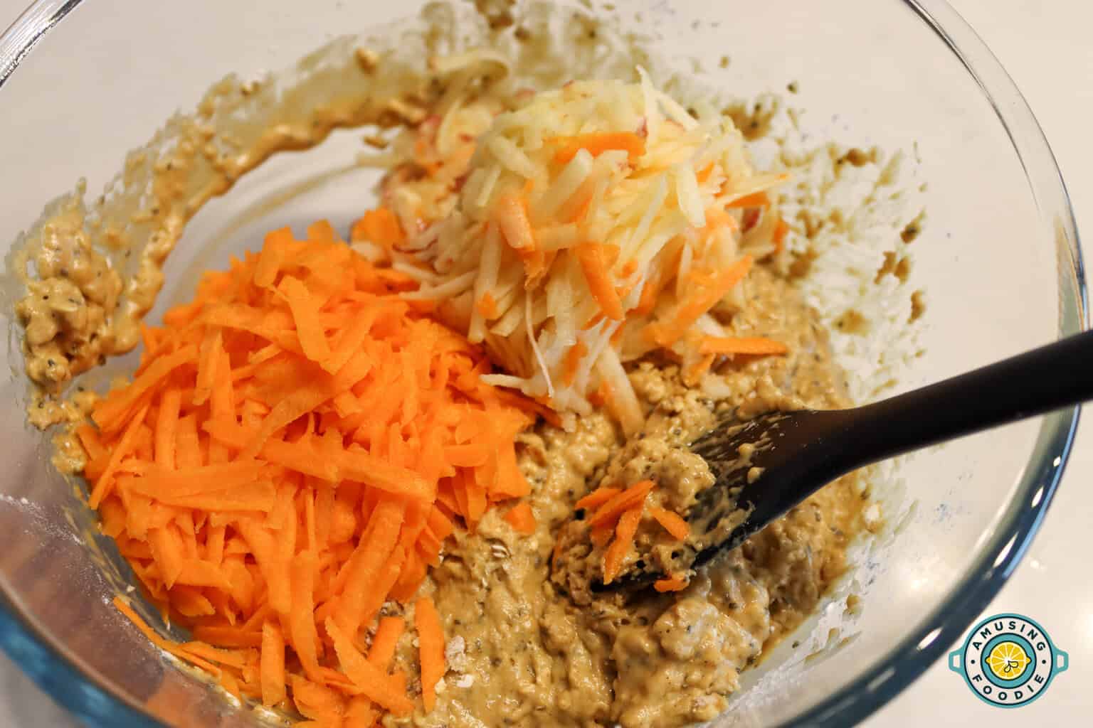 Apple and Carrot muffins mix