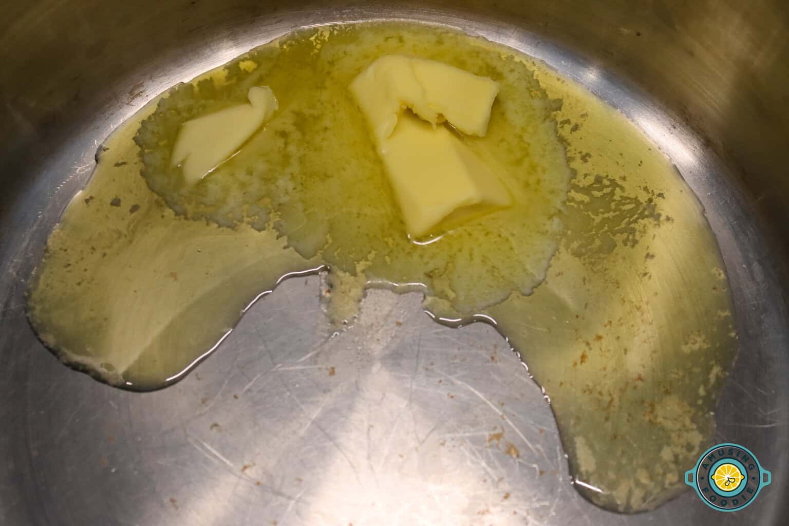 Melting butter