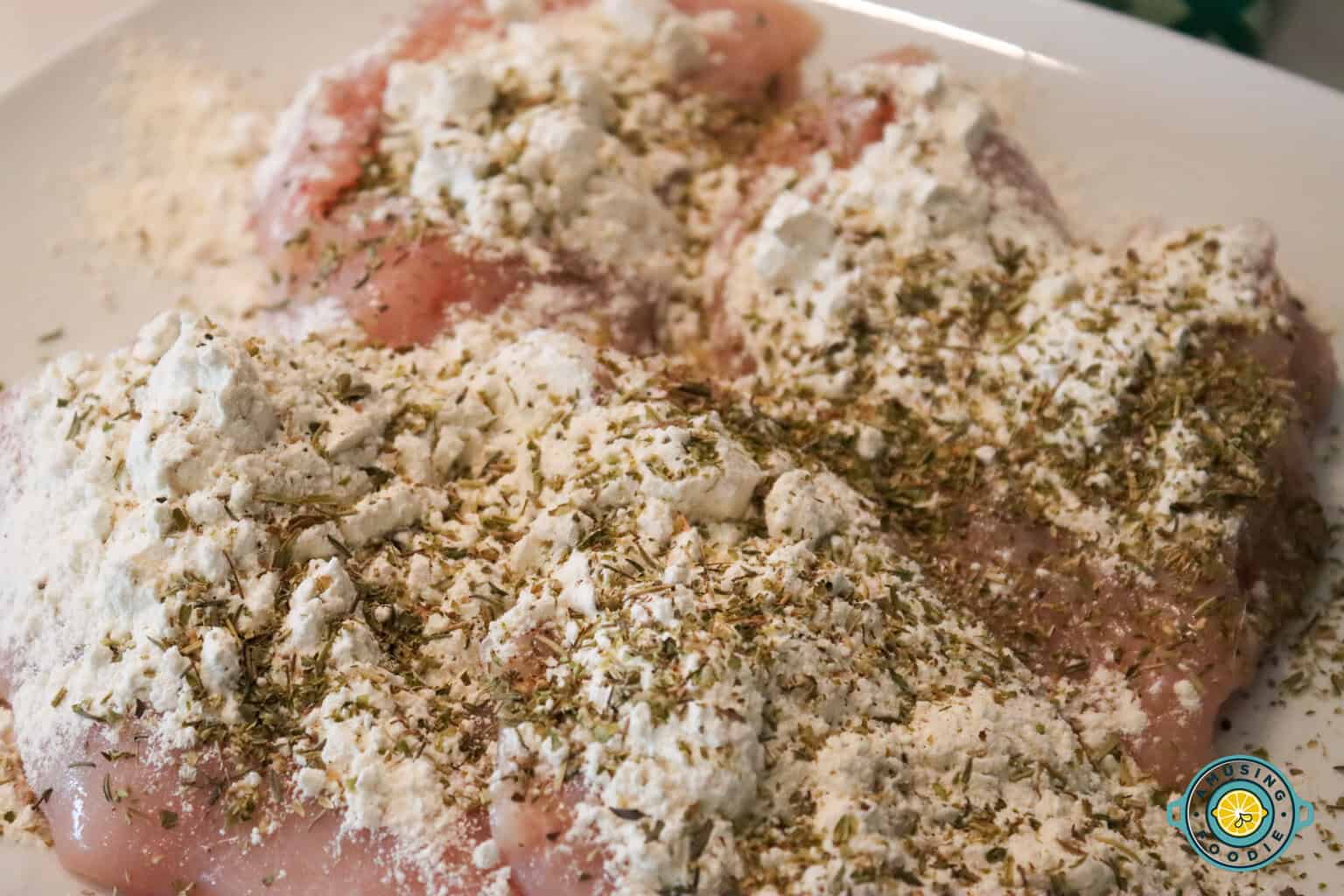 Coating Chicken Breasts