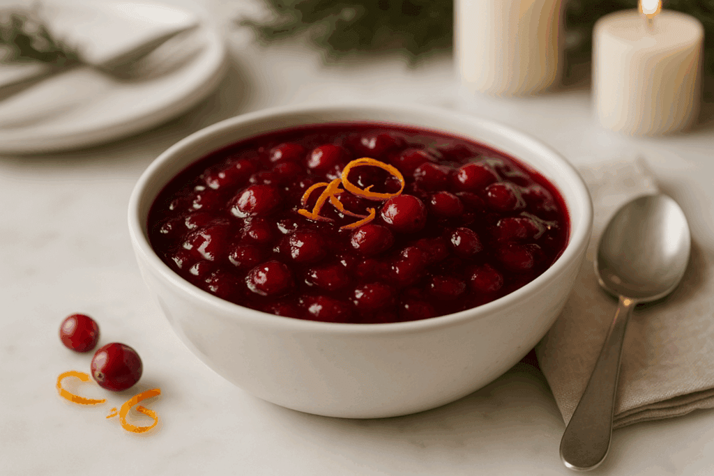 classic orange cranberry sauce
