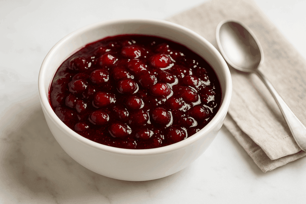 cranberry sauce