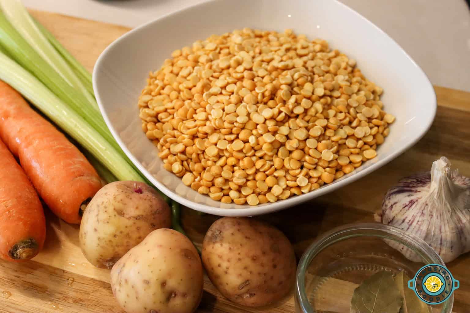 split pea soup ingredients