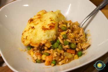 Turkey Shepherd's Pie on plate